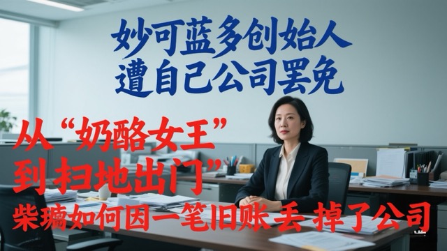 妙可蓝多创始人遭自己公司罢免 从“奶酪女王”到“被 扫地出门